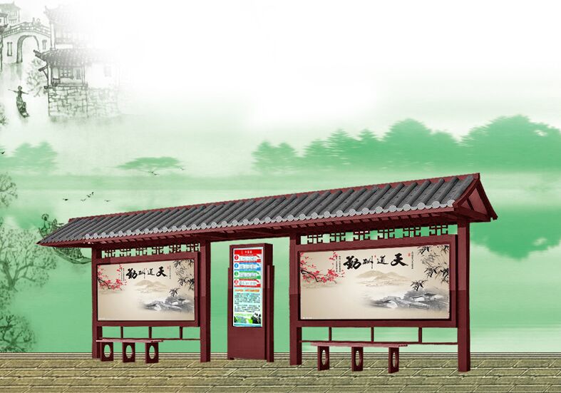 百色仿古宣传栏